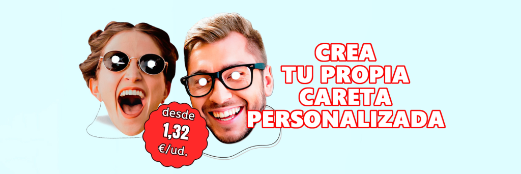 caretas personalizadas con foto