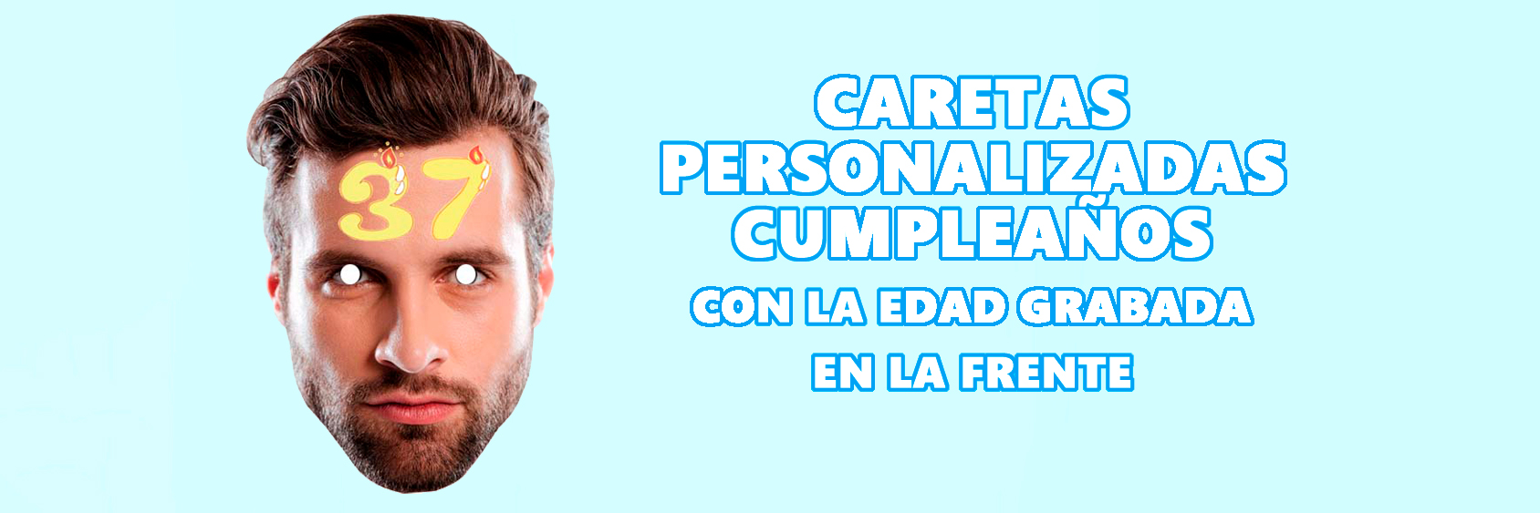 Caretas con la edad en la frente